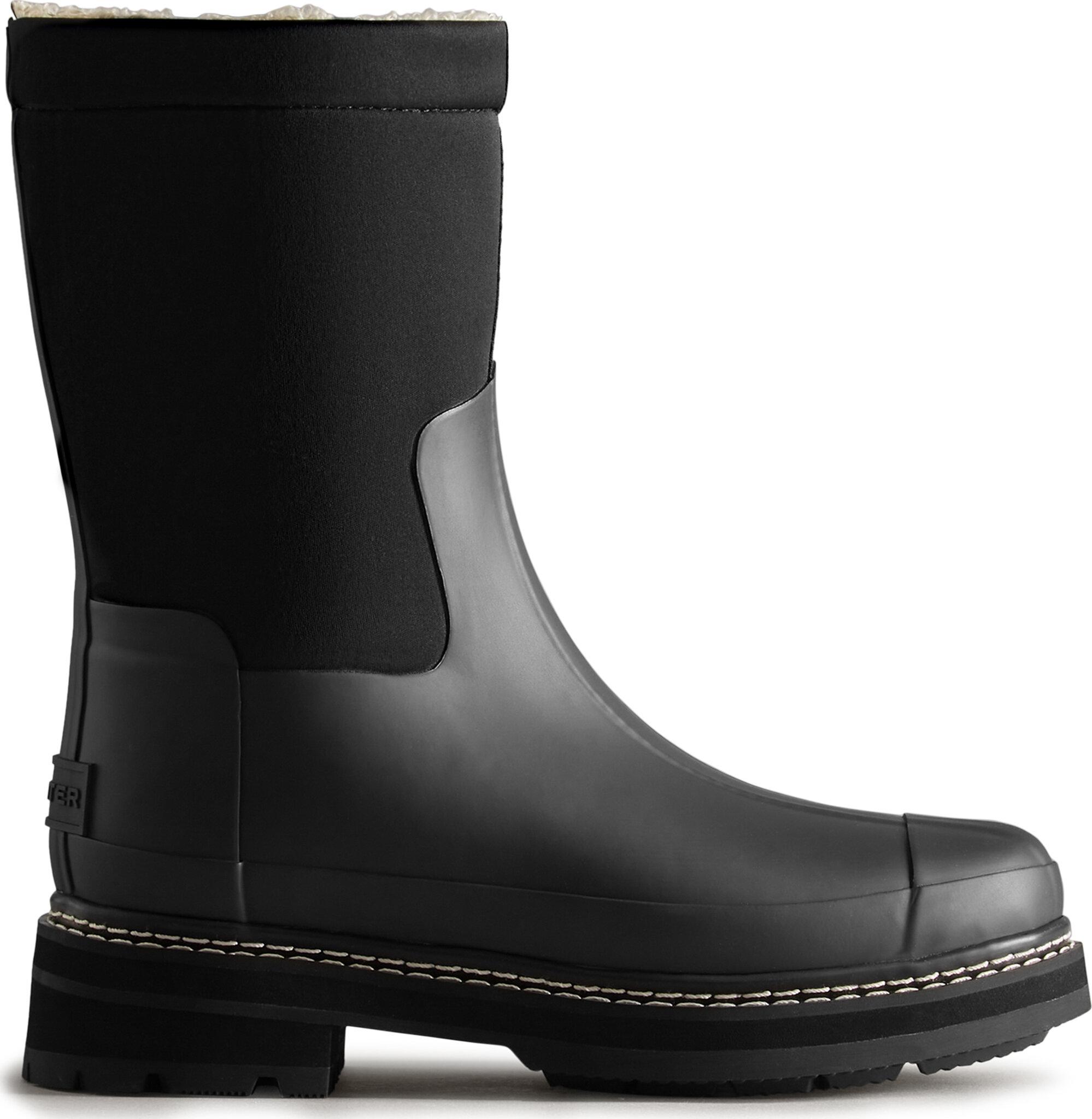 Image de produit pour Bottes de pluie Refined Stitch avec haut enroulé en Sherpa - Femme