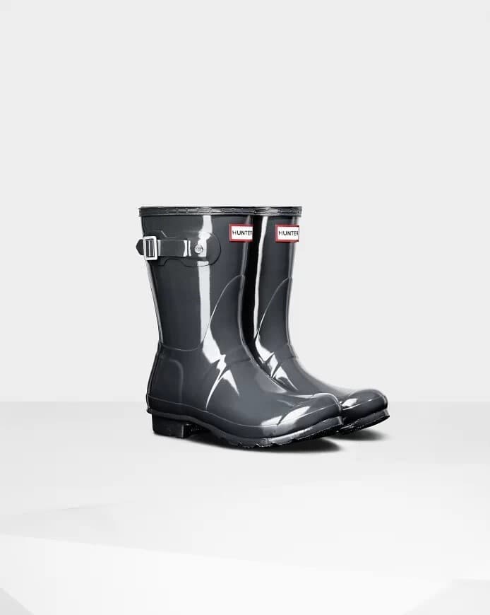 Product gallery image number 2 for product Original Tour Short Gloss Rain Boots - Women's