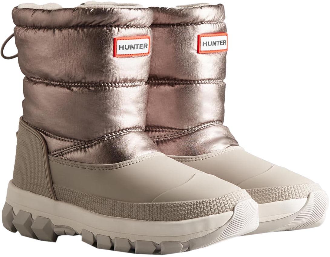 Product gallery image number 2 for product Metallic Insulated Short Snow Boots - Women's