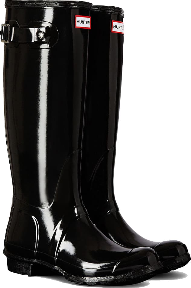 Product gallery image number 7 for product Original Tall Gloss Rain Boots - Women's