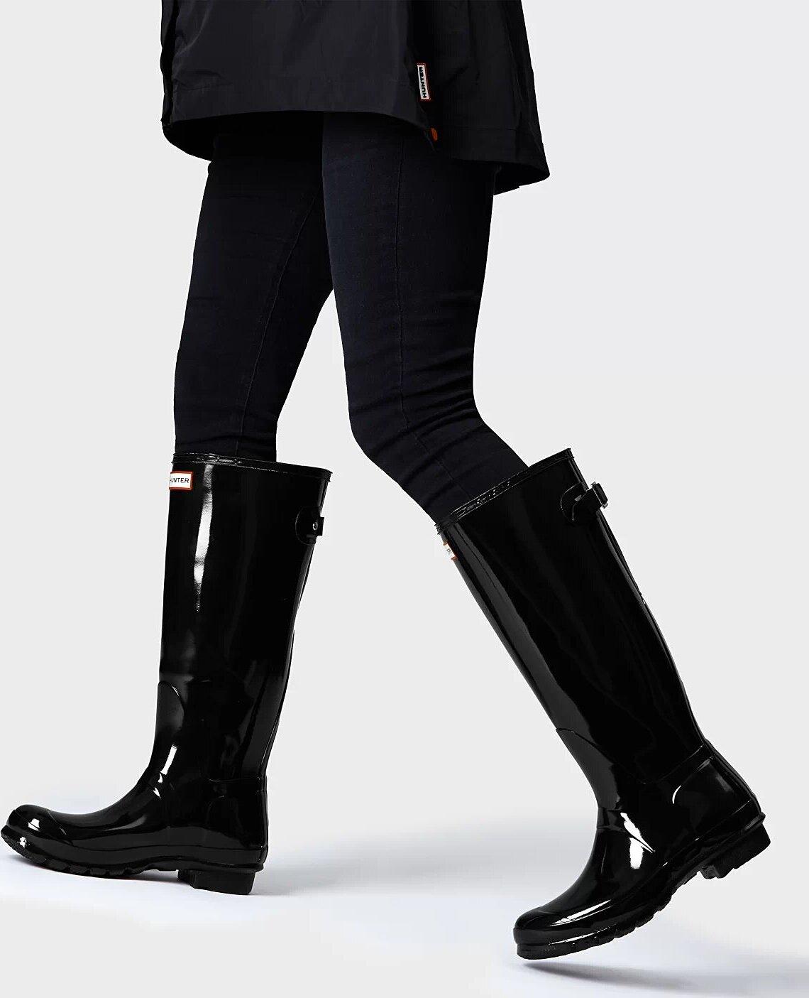 Product gallery image number 8 for product Original Back Adjustable Gloss Boots - Women's