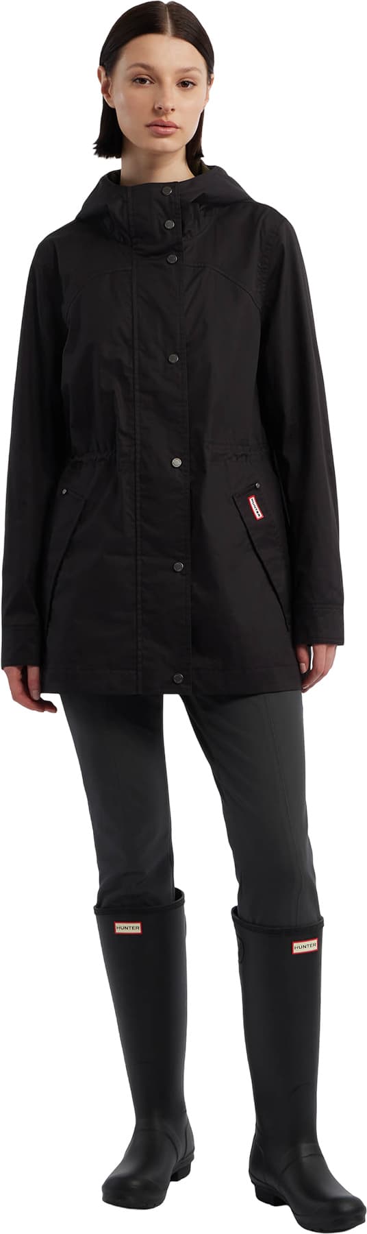 Product gallery image number 3 for product Adela Cotton Canvas Rain Jacket - Women's