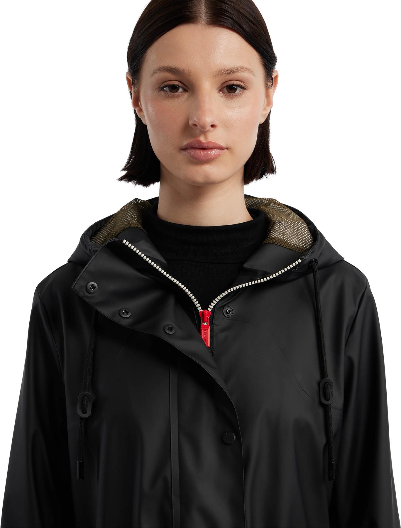 Product gallery image number 3 for product Abbey Short Rubberized Rain Jacket - Women's