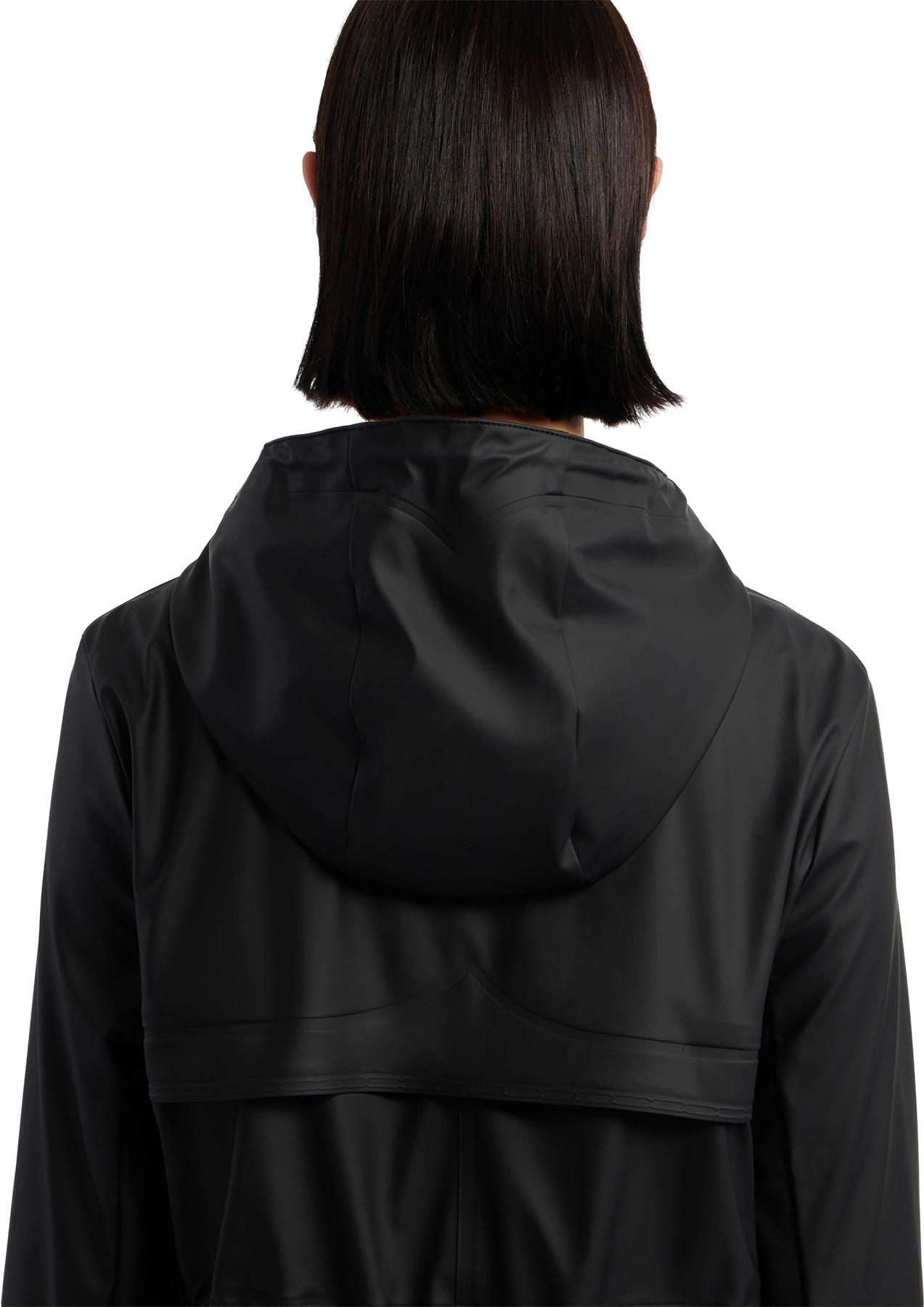Product gallery image number 4 for product Abbey Short Rubberized Rain Jacket - Women's
