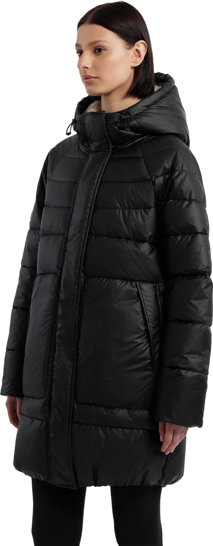 Product gallery image number 3 for product Almond Marshmallow Mid Length Puffer Jacket - Women's