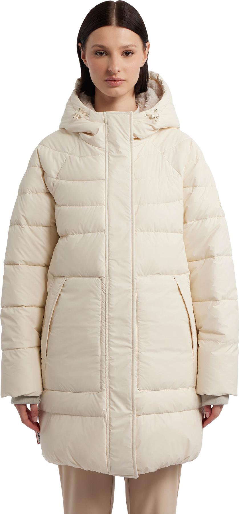 Product image for Manteau matelassé mi-long Almond Marshmallow - Femme