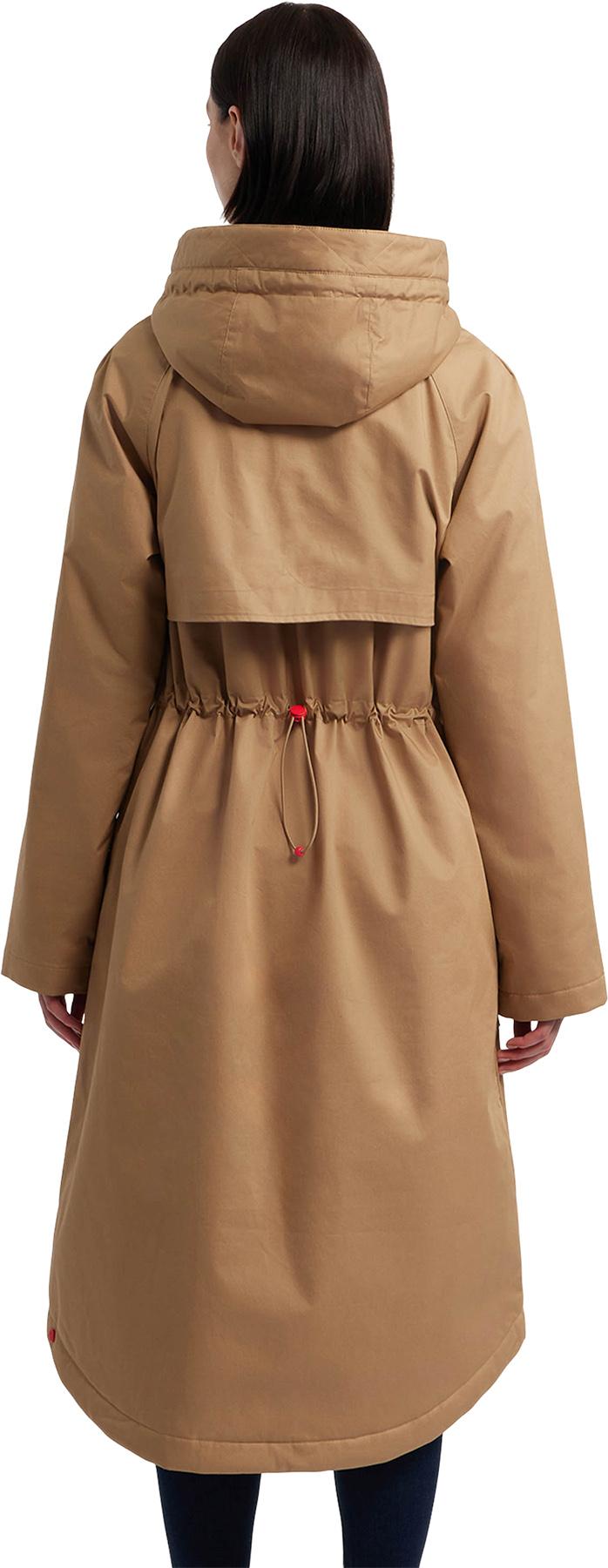 Product gallery image number 2 for product Jane Cotton Canvas Long Padded Coat - Women's