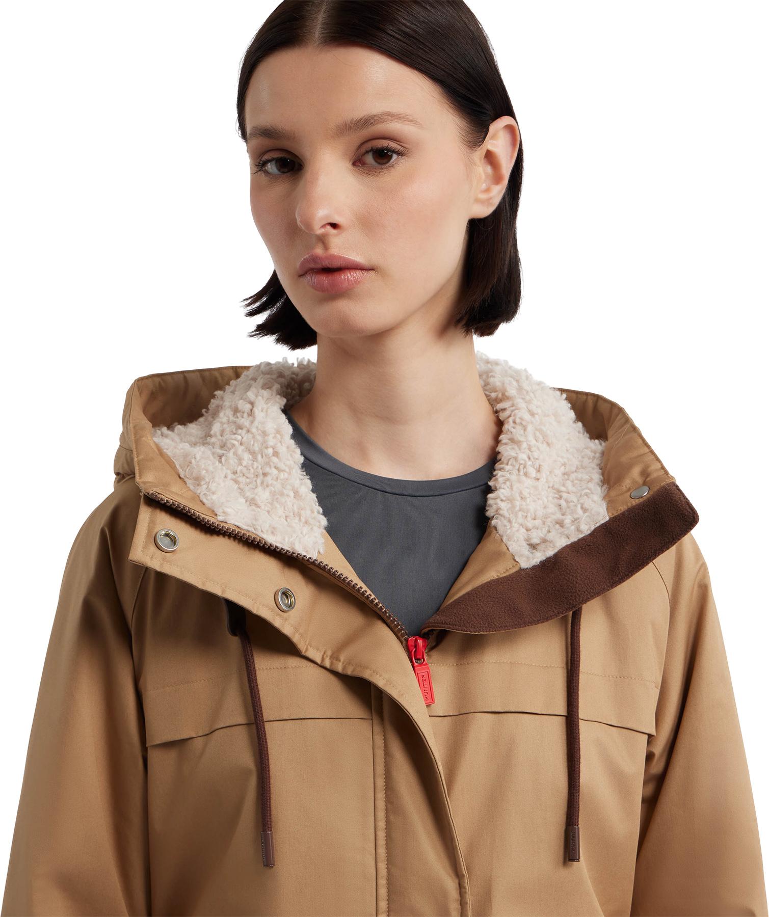 Product gallery image number 3 for product Jane Cotton Canvas Long Padded Coat - Women's