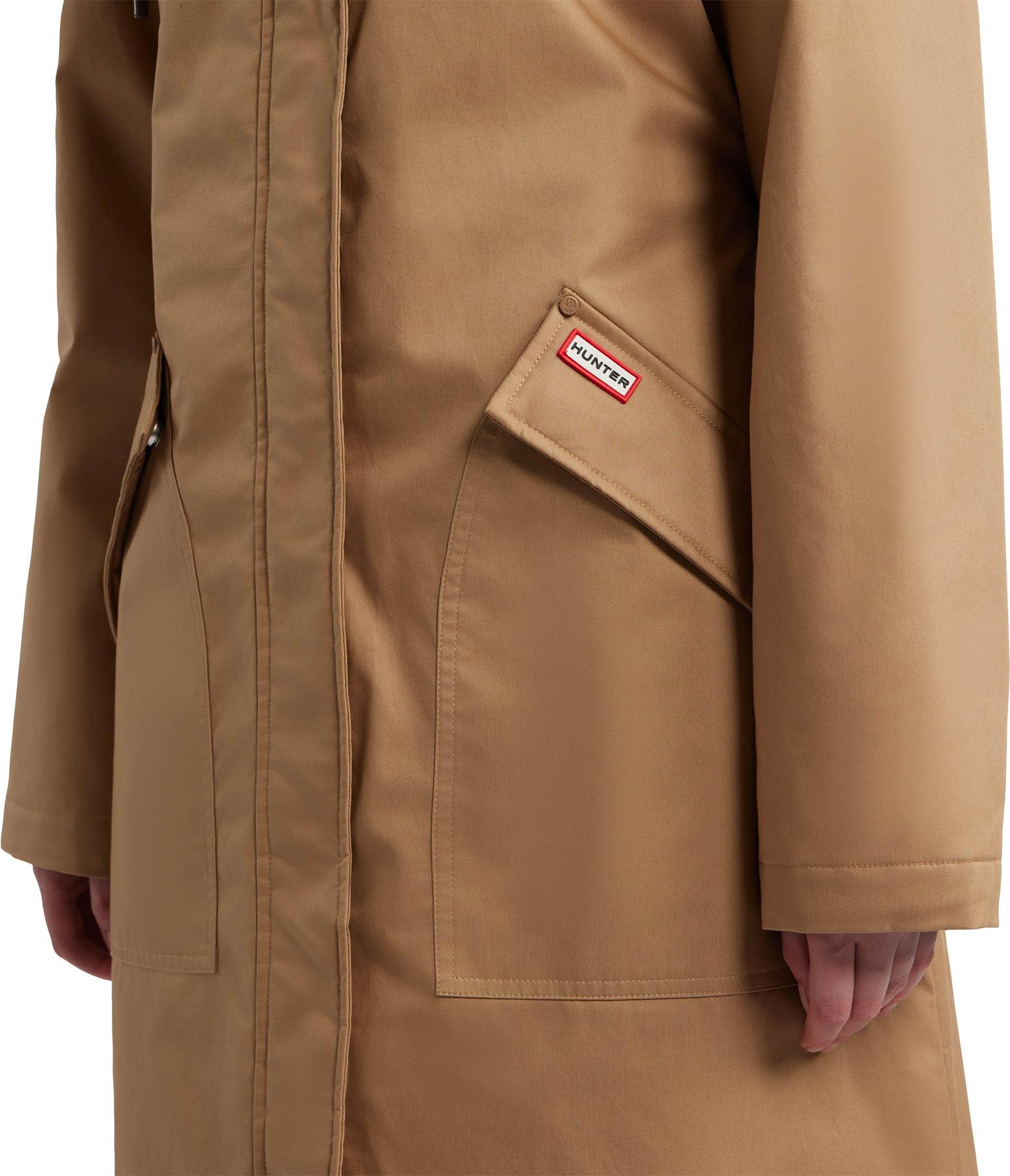 Product gallery image number 4 for product Jane Cotton Canvas Long Padded Coat - Women's