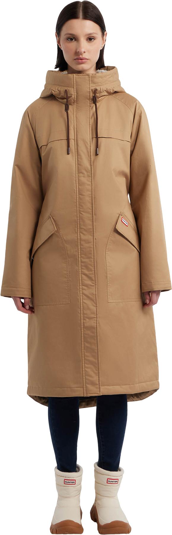 Product gallery image number 5 for product Jane Cotton Canvas Long Padded Coat - Women's