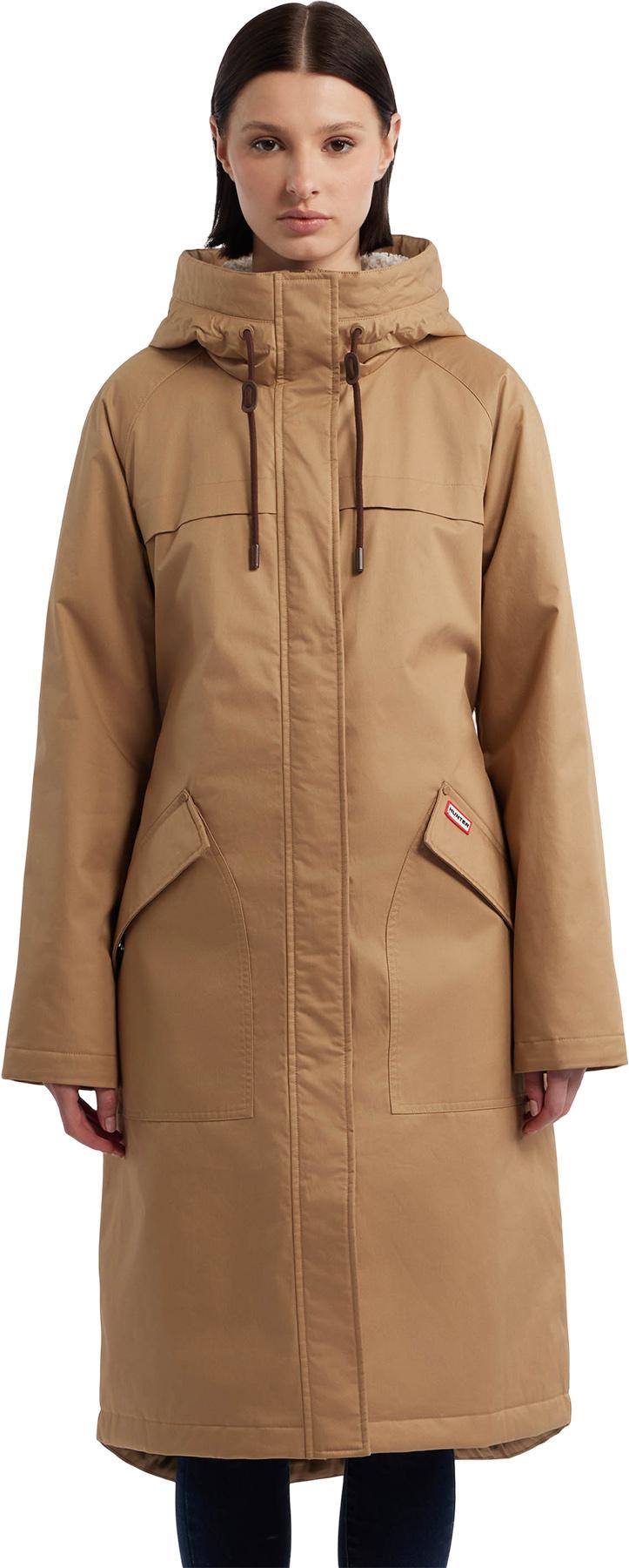 Product gallery image number 1 for product Jane Cotton Canvas Long Padded Coat - Women's