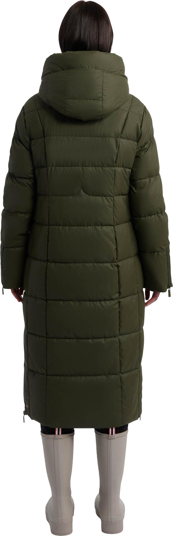Product gallery image number 3 for product Ireland PU Coated Longline Puffer Jacket - Women's