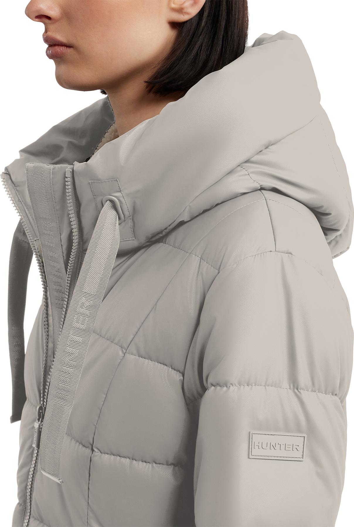 Product gallery image number 5 for product Ireland PU Coated Longline Puffer Jacket - Women's