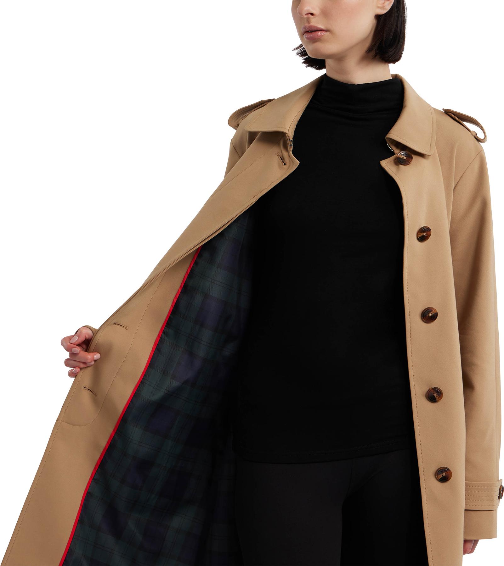 Product gallery image number 6 for product Stella Novelty Gab Trench - Women's