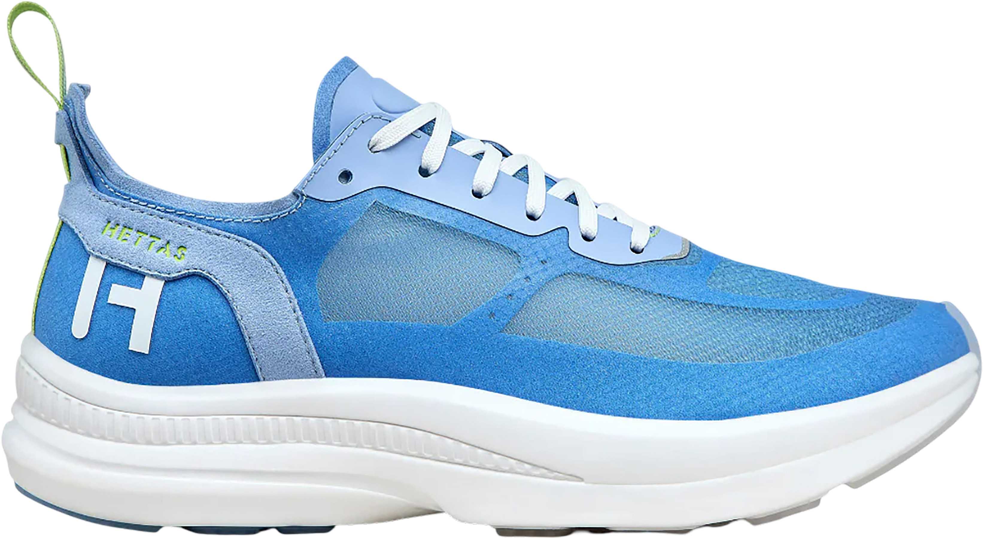 Chambray Blue - Glow Green