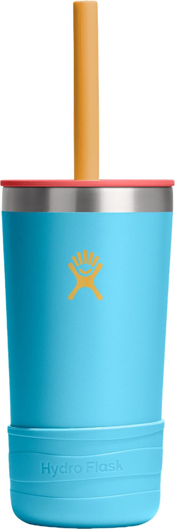 Image de produit pour Gobelet avec paille et manchon de protection 12 oz - Enfant