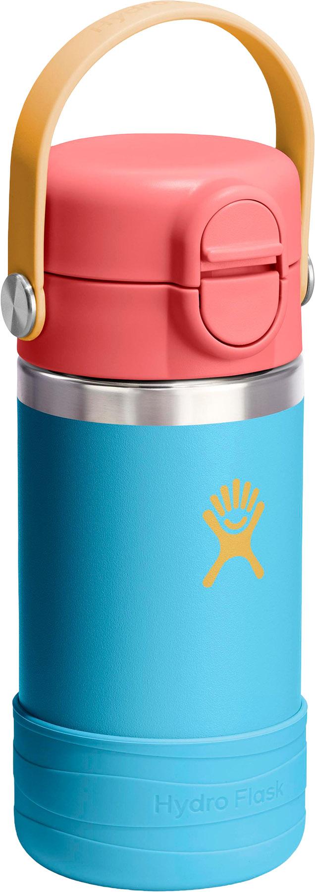 Product gallery image number 3 for product Wide Mouth Water Bottle with Covered Cap and Boot 12oz - Kids