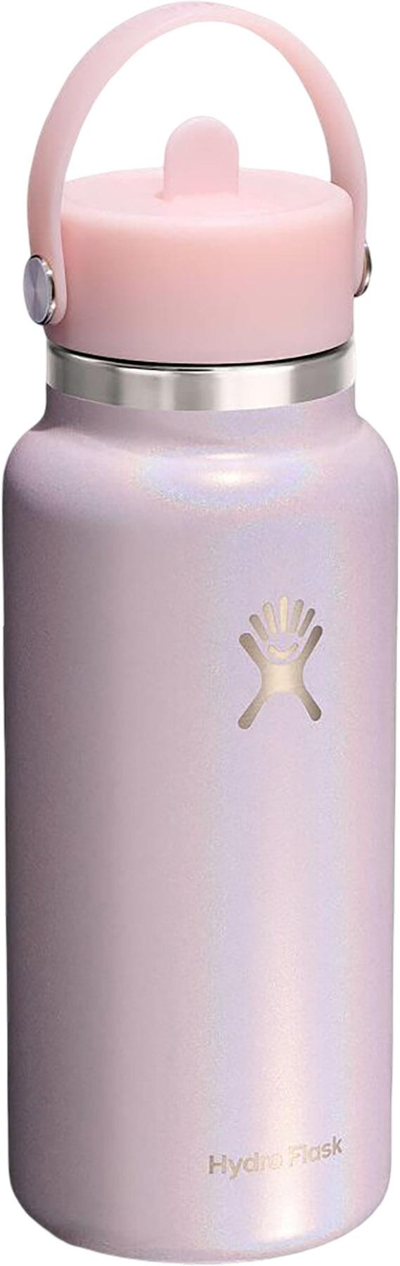 Product gallery image number 3 for product Wide Mouth Water Bottle with Flex Straw Cap 32oz/946ml