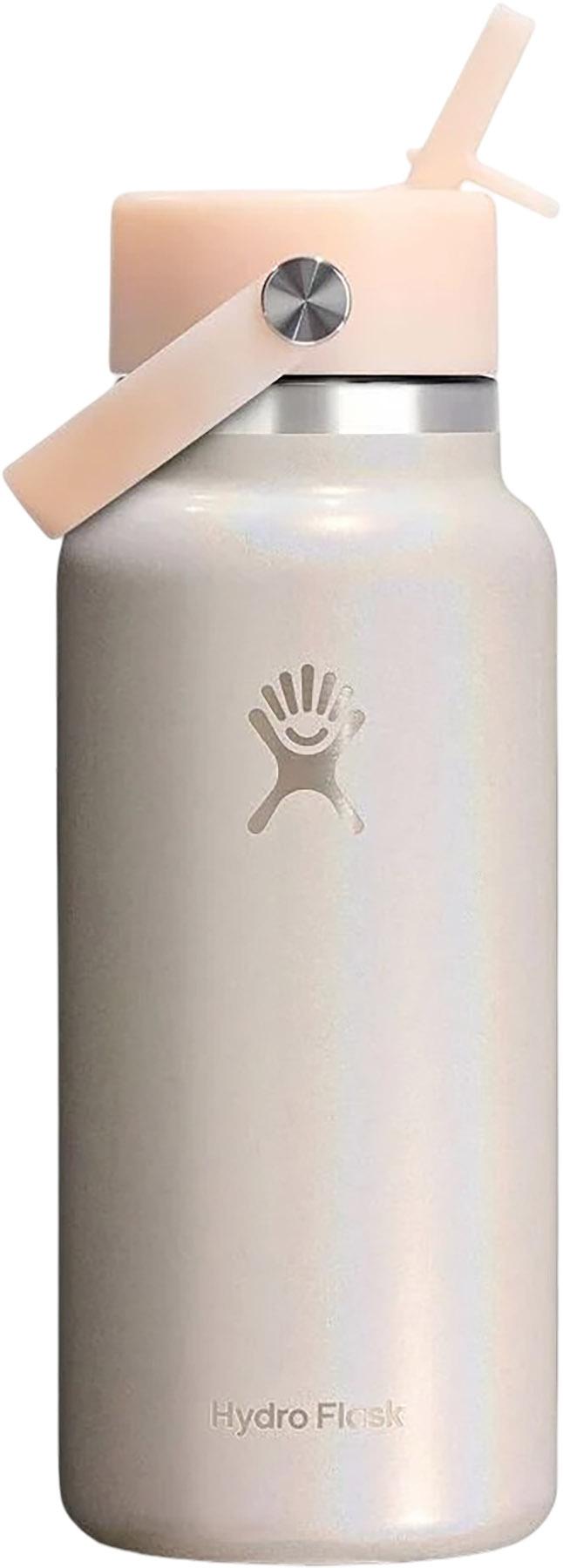 Product image for Wide Mouth Water Bottle with Flex Straw Cap 32oz/946ml