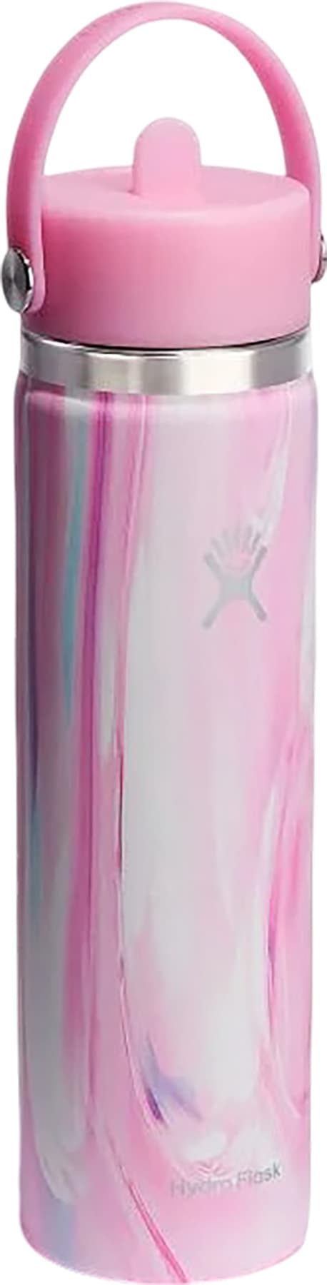 Product gallery image number 2 for product Wide Mouth Insulated Water Bottle with Flex Straw Cap 710ml