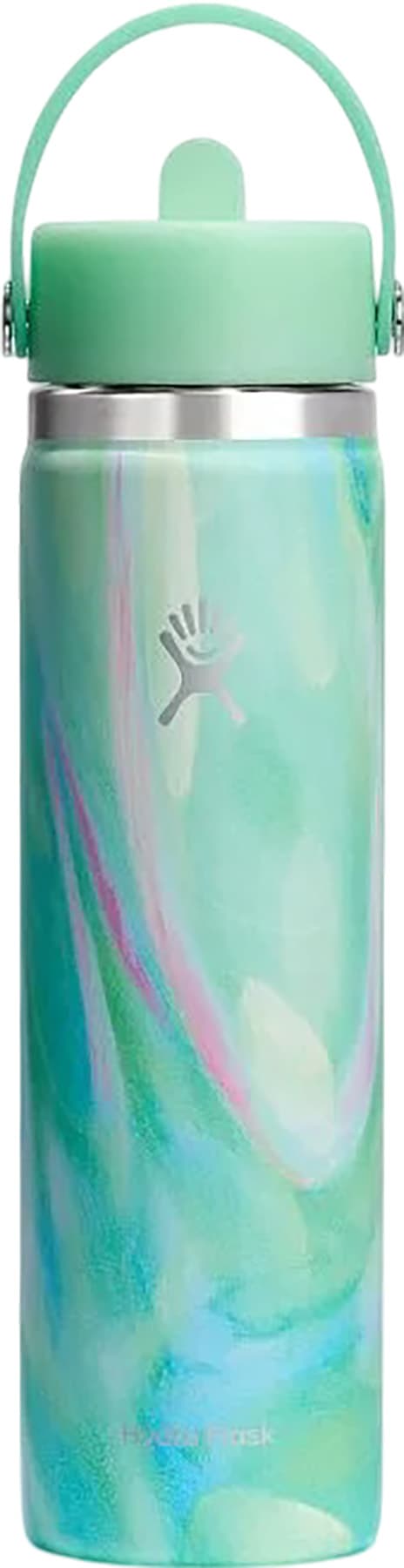 Product gallery image number 1 for product Bouteille d’eau isotherme à large ouverture avec bouchon à paille Flex 710ml