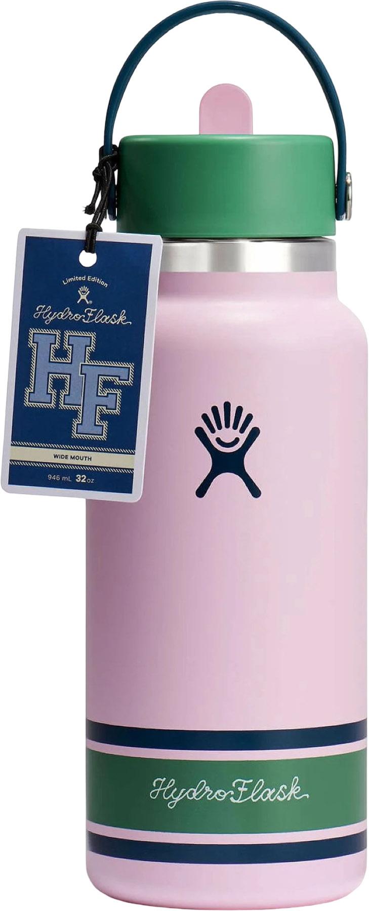 Image de produit pour Bouteille d'eau isotherme à large ouverture avec bouchon à paille Flex 945ml