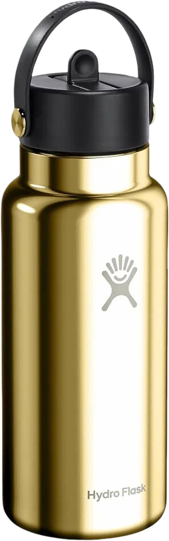 Product gallery image number 2 for product Wide Mouth Water Bottle with Flex Straw Cap 32oz/946ml