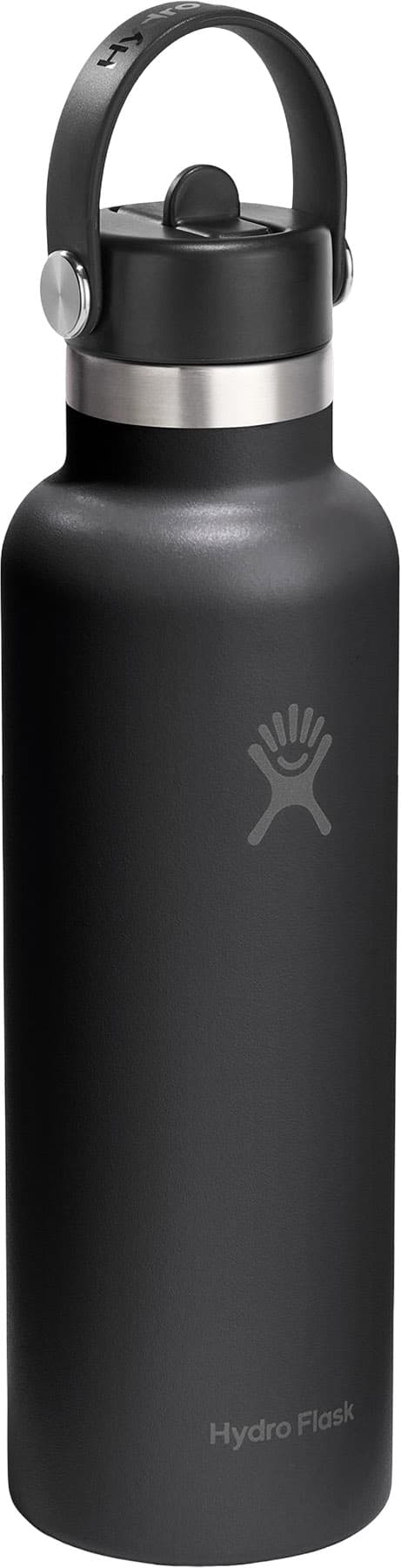 Product image for Standard Mouth Bottle with Flex Straw Cap 21oz/621ml