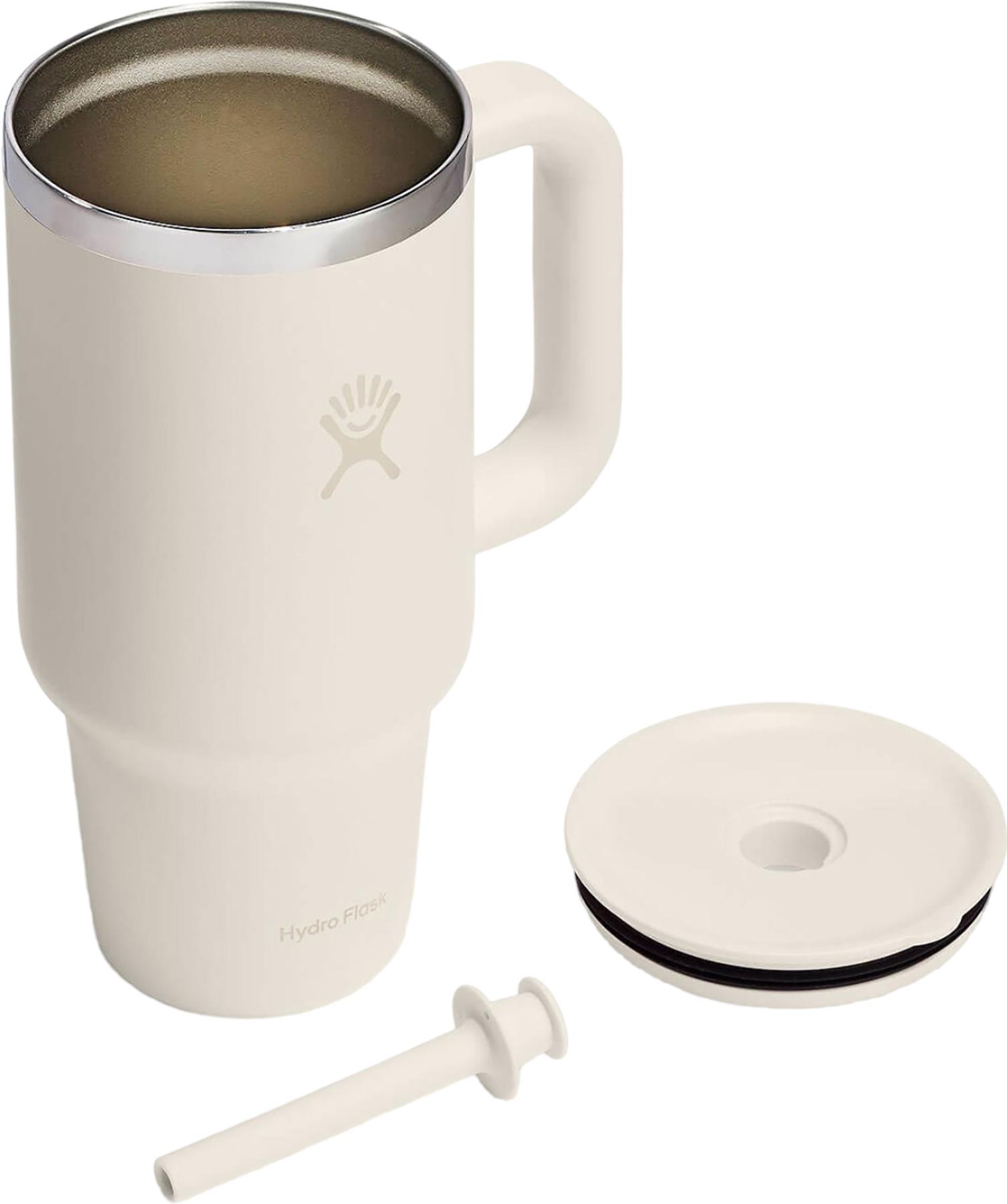 Product gallery image number 2 for product Wide Mouth Bottle with Flex Straw Cap 946mL