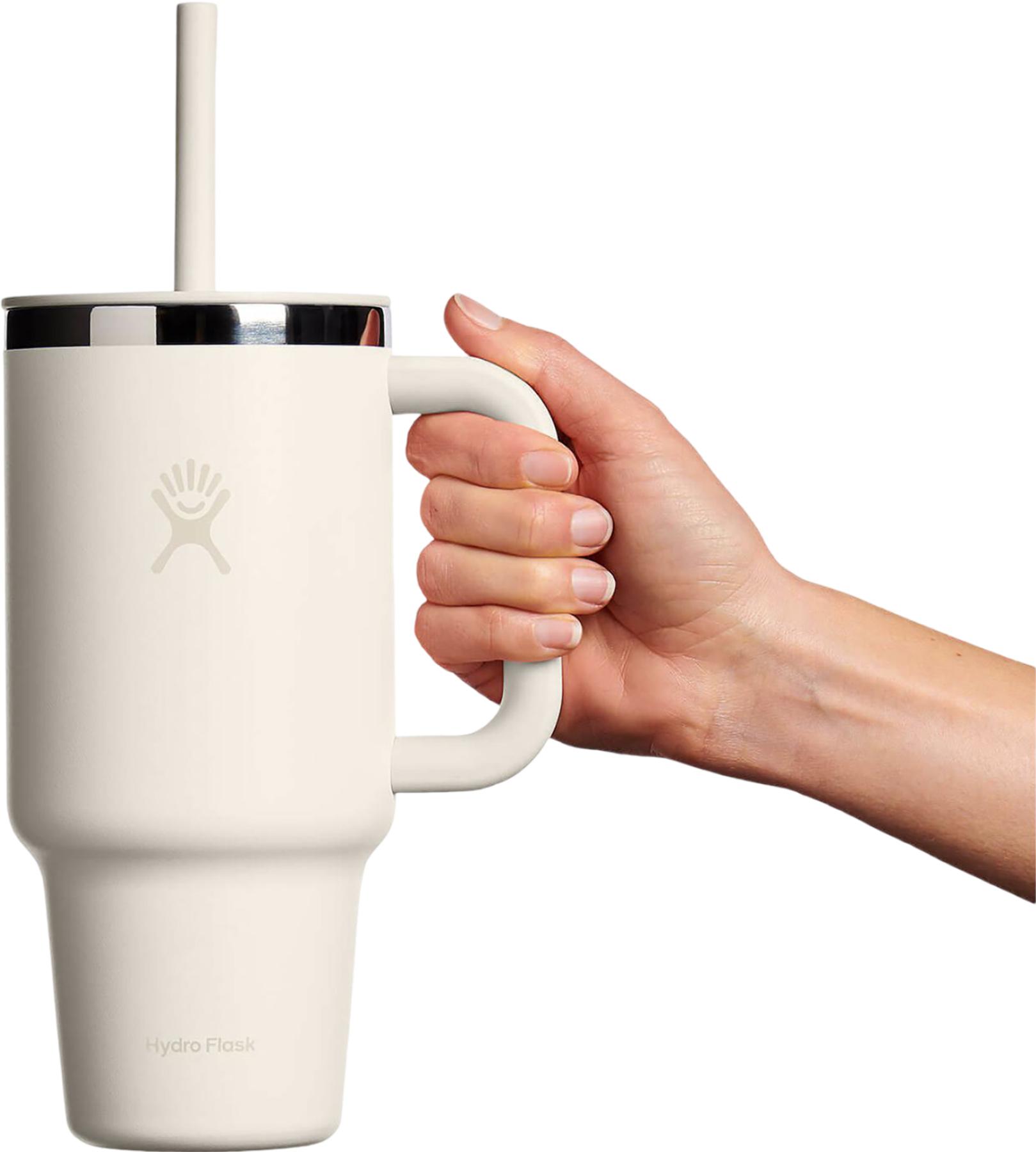 Product gallery image number 3 for product Wide Mouth Bottle with Flex Straw Cap 946mL