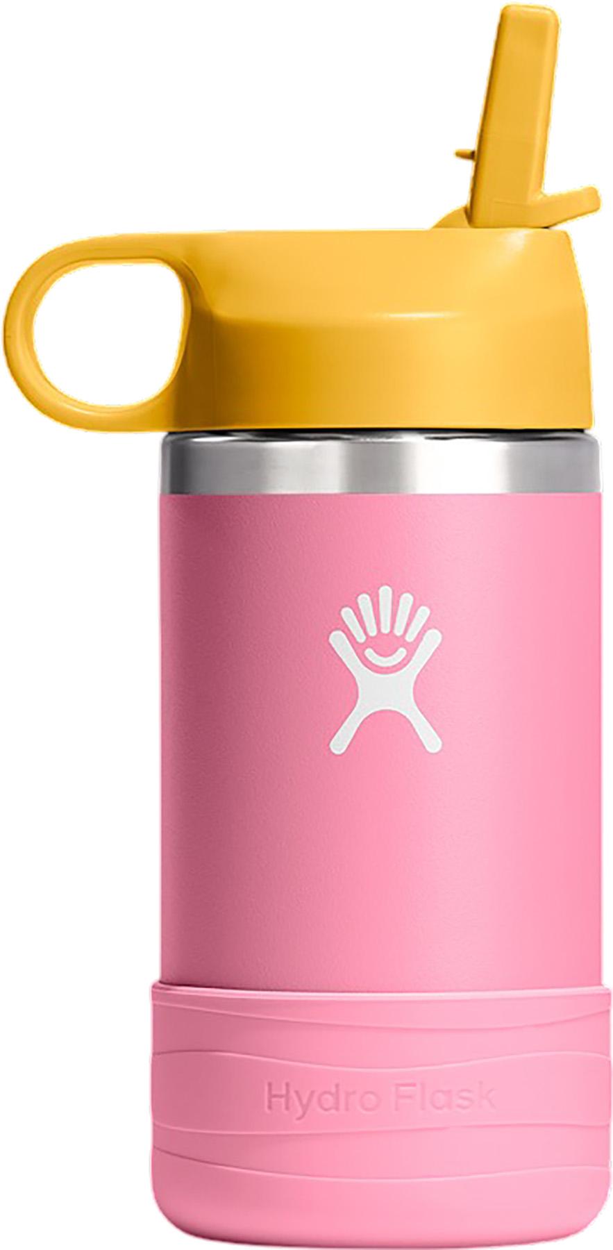 Product gallery image number 3 for product Wide Mouth Bottle with Straw Lid and Boot 355mL - Kids