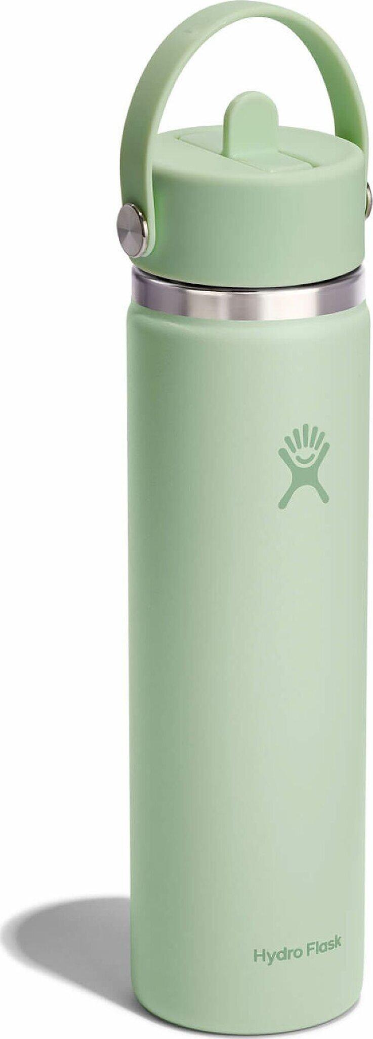 Product gallery image number 3 for product Wide Mouth Water Bottle with Flex Straw Cap 710ml