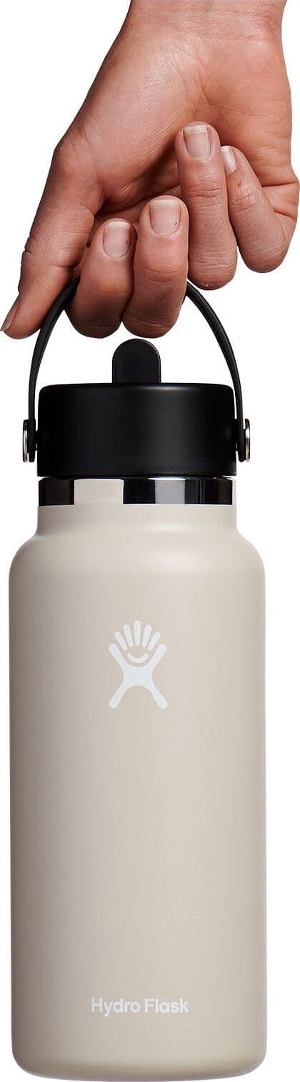 Product gallery image number 2 for product Wide Mouth Bottle with Flex Straw Cap 945ml