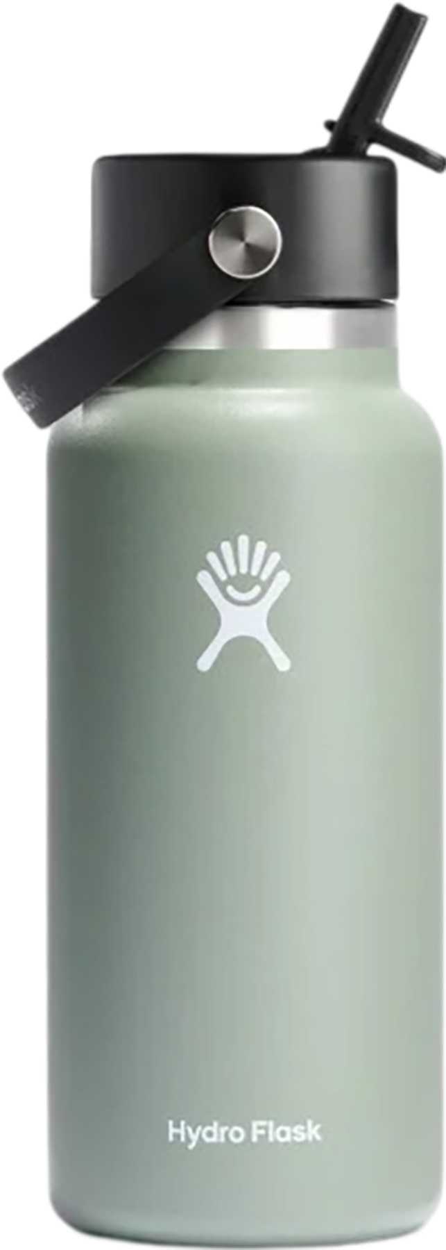 Product image for Wide Mouth Water Bottle with Flex Straw Cap 945ml