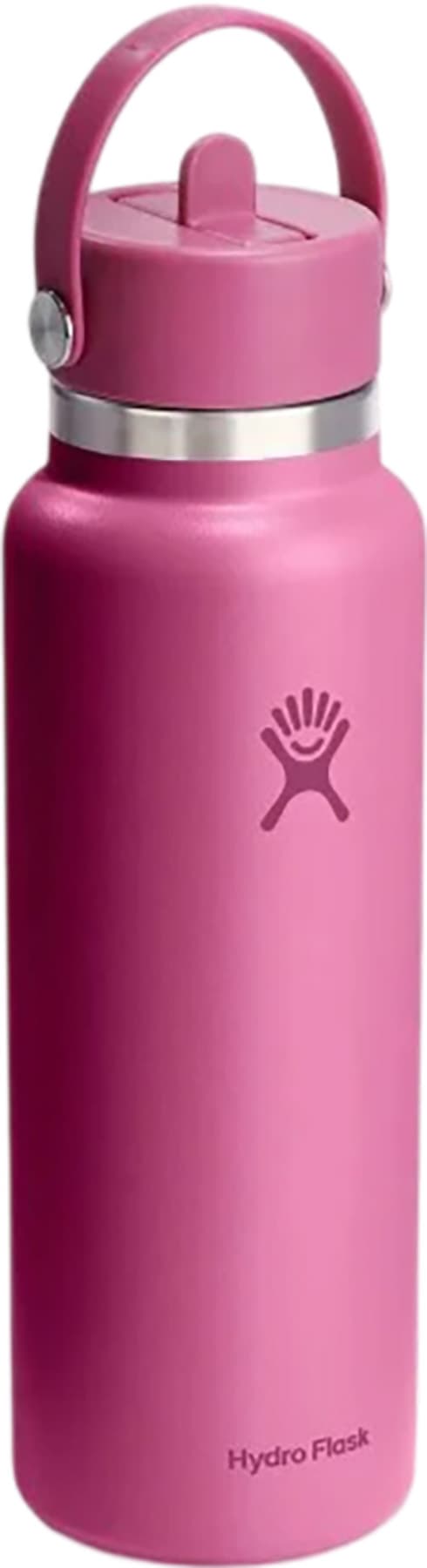 Product gallery image number 1 for product Wide Mouth Water Bottle with Flex Straw Cap 1.18L