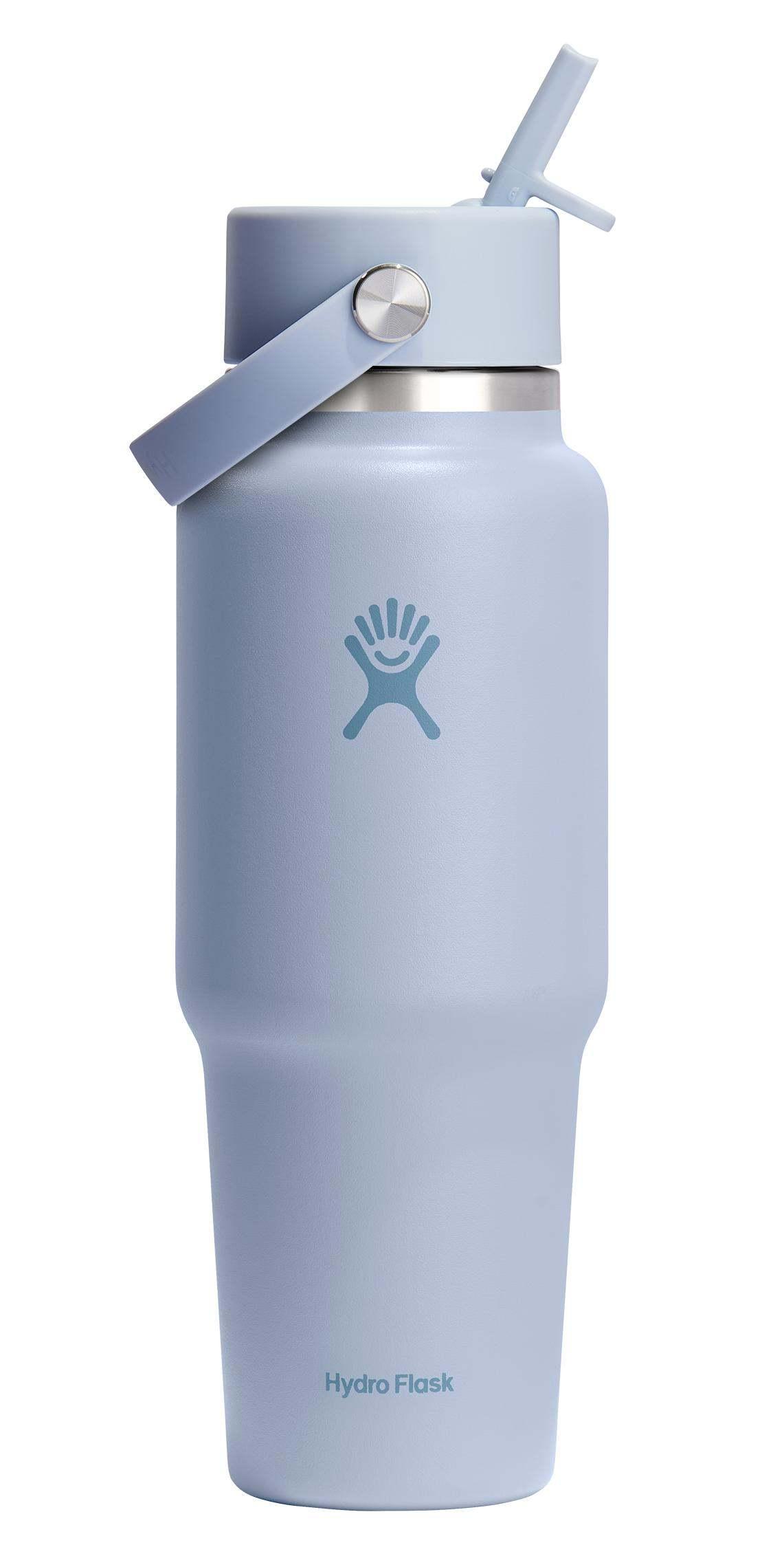 Product gallery image number 1 for product Wide Mouth Water Bottle with Flex Straw Cap 710ml