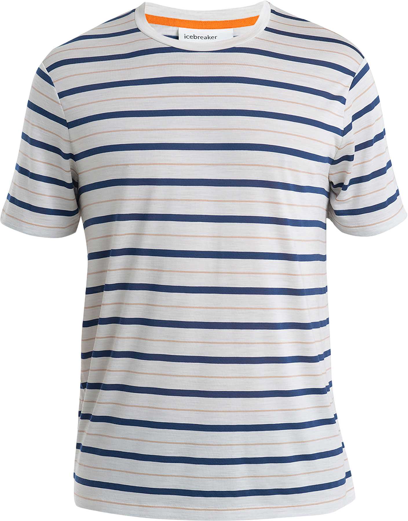 Ecru Heather - Navy - Praline