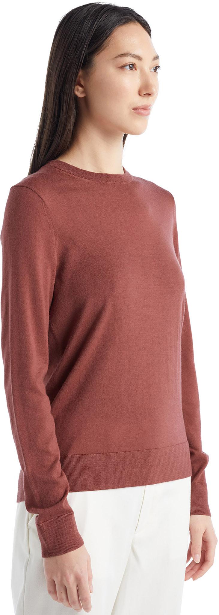 Product gallery image number 11 for product Merino Wilcox Long Sleeve Sweater - Women's