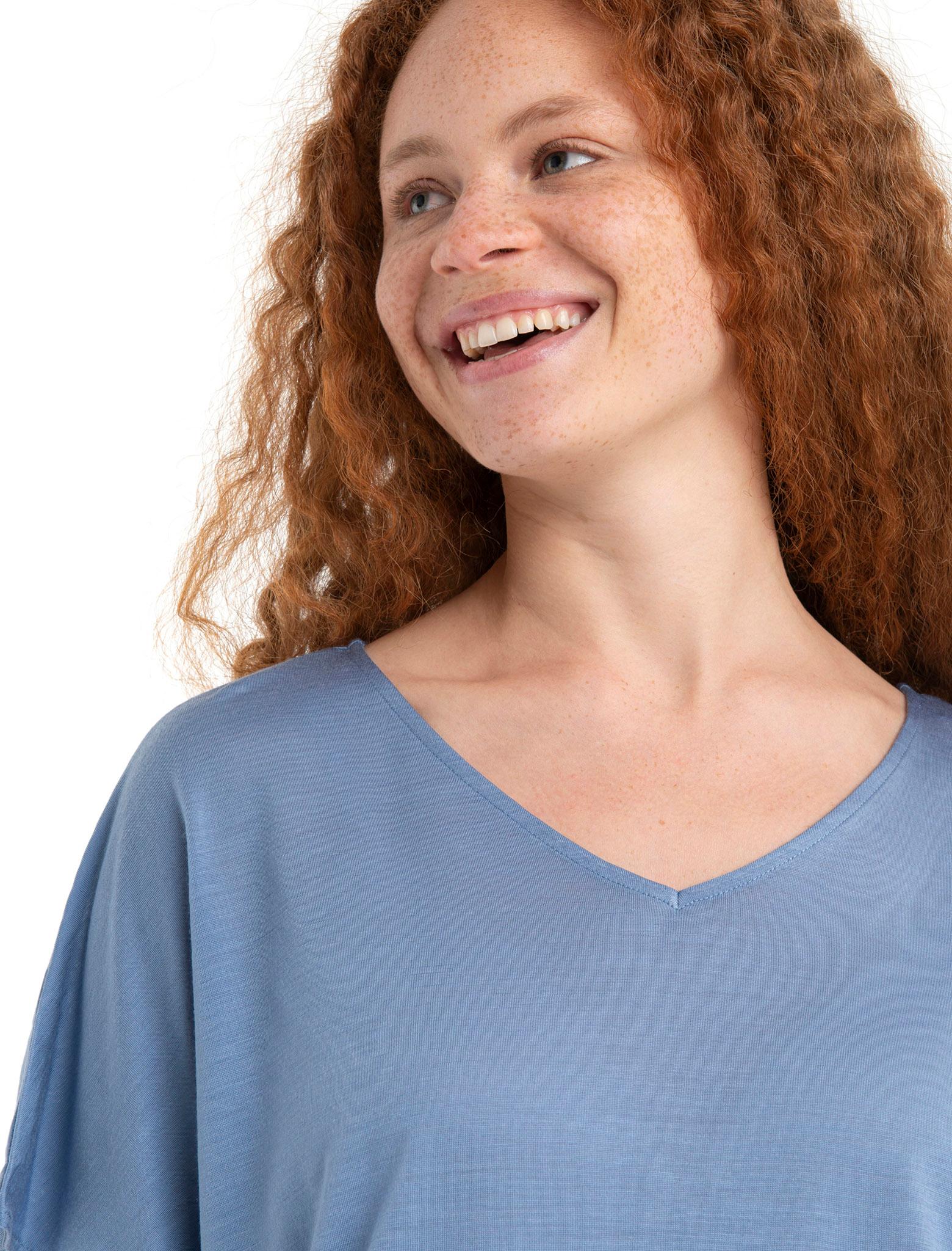 Product gallery image number 5 for product Drayden Merino Reversible Short Sleeve Top - Women's