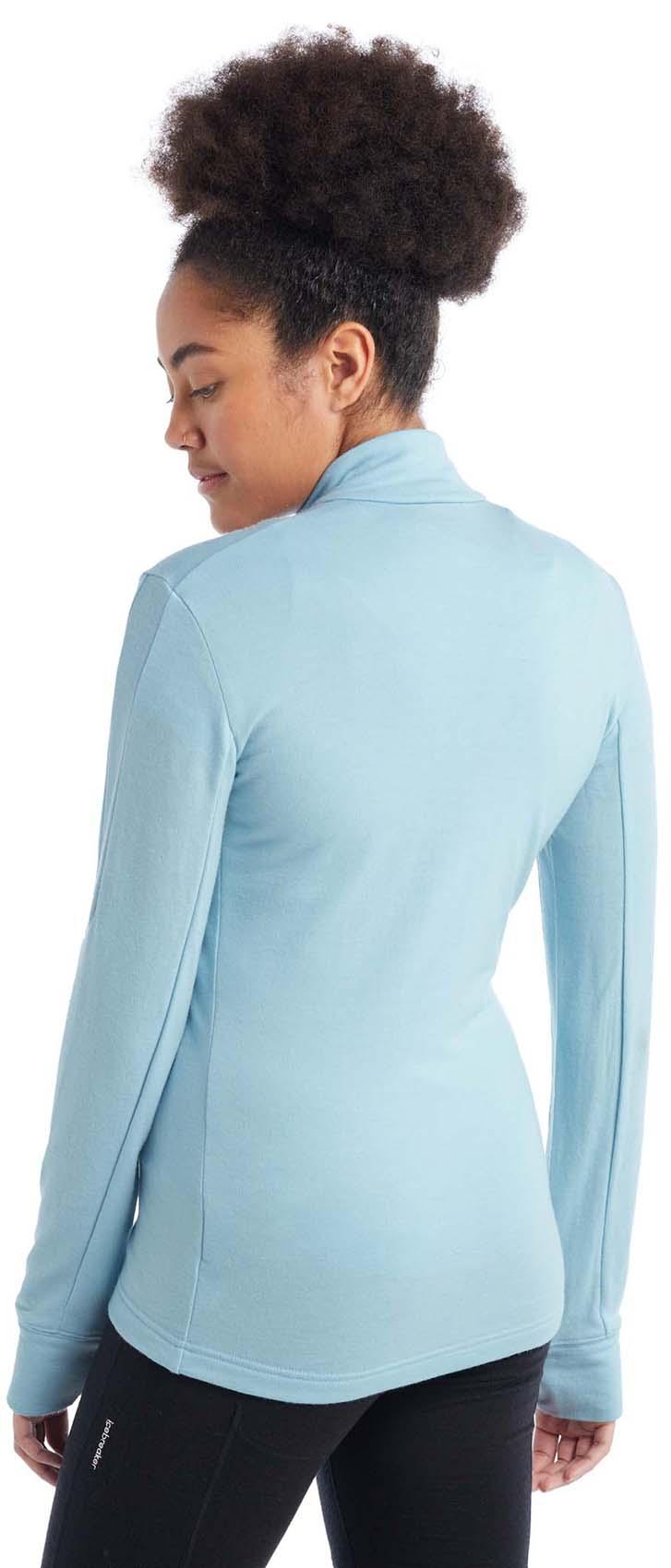 Product gallery image number 3 for product Merino Quantum III Long Sleeve Zip Top - Women's