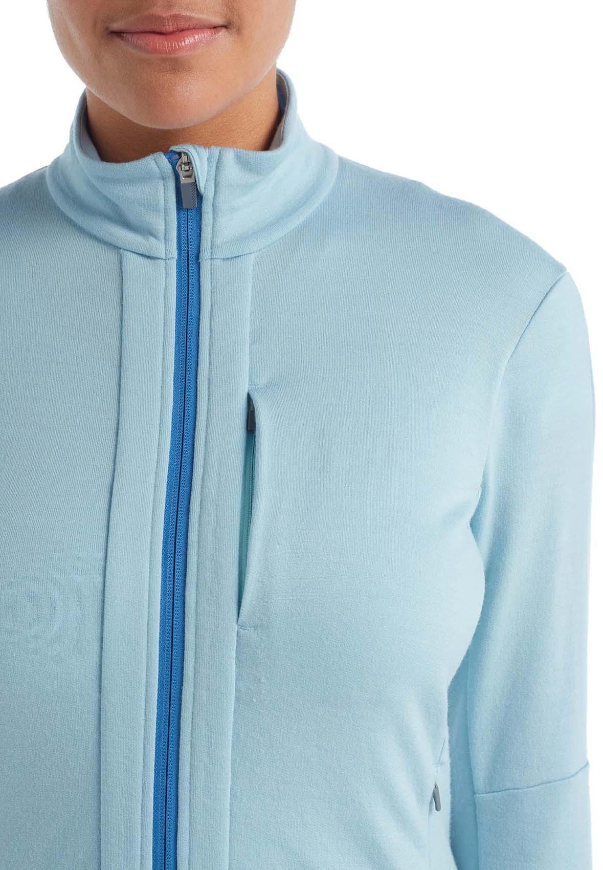 Product gallery image number 6 for product Merino Quantum III Long Sleeve Zip Top - Women's
