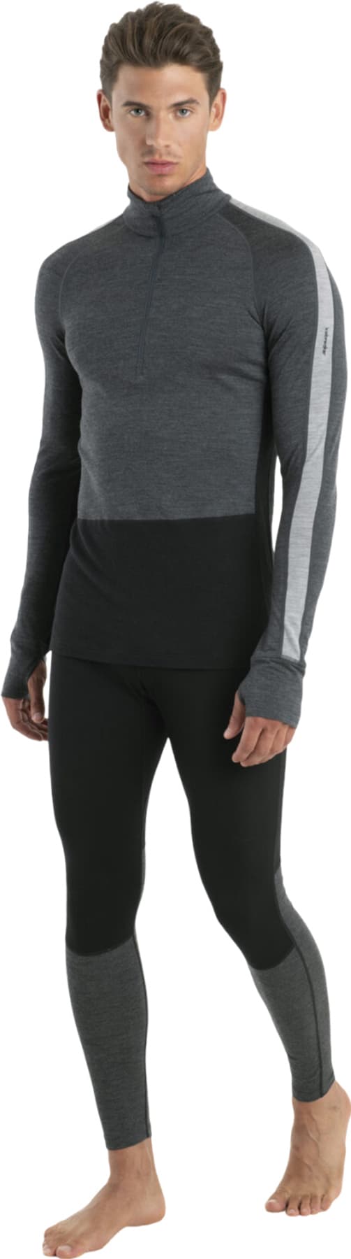Product gallery image number 6 for product 200 ZoneKnit Merino Long Sleeve Half Zip Thermal Top - Men's