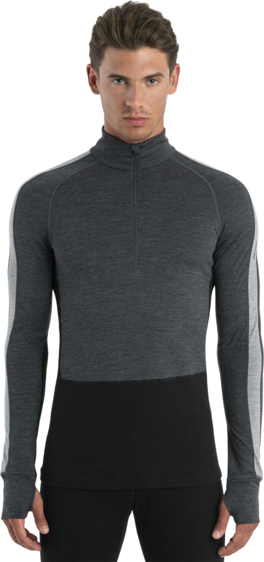 Product gallery image number 1 for product 200 ZoneKnit Merino Long Sleeve Half Zip Thermal Top - Men's