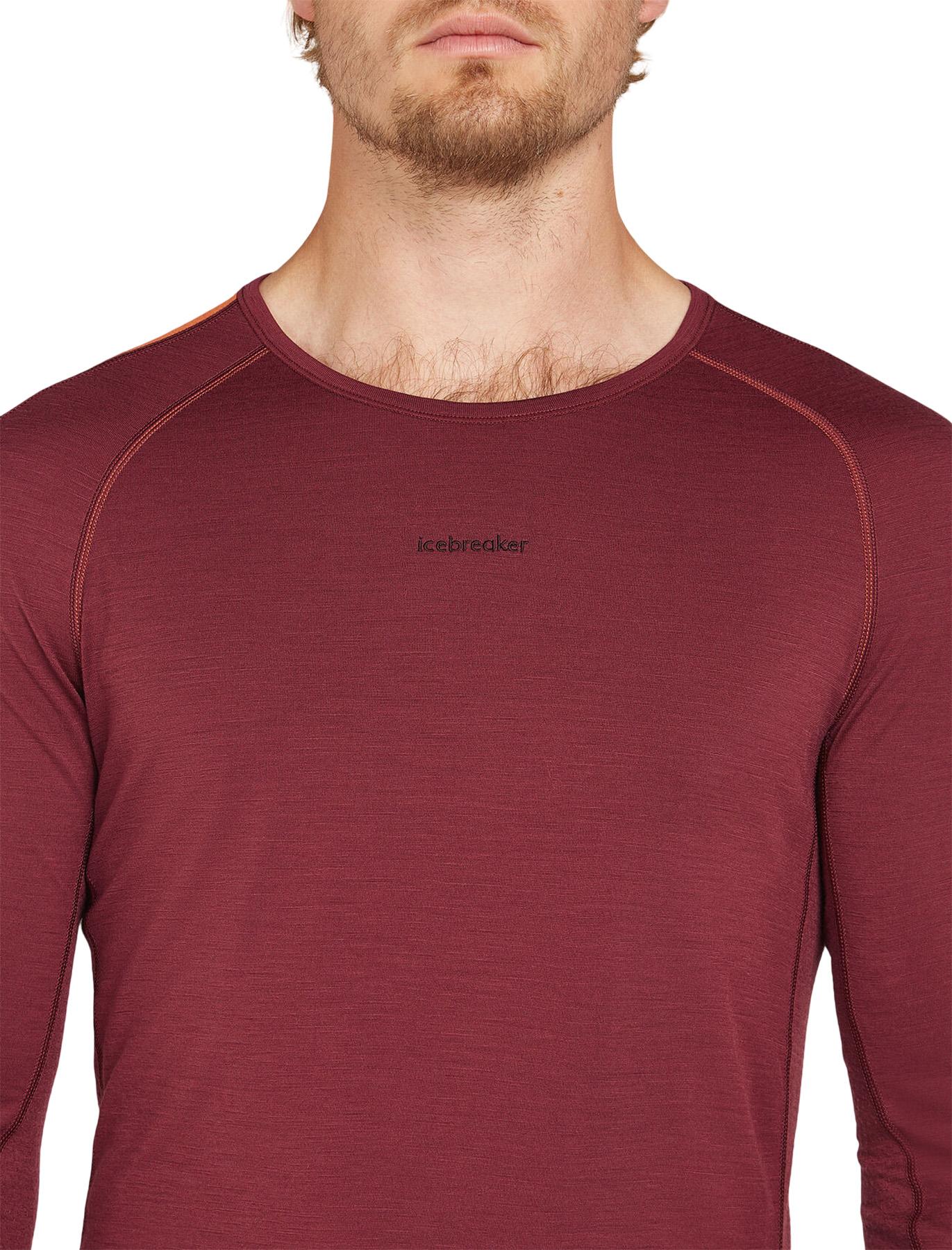 Numéro de l'image de la galerie de produits 3 pour le produit Haut thermique à manches longues et col rond 200 ZoneKnit - Homme