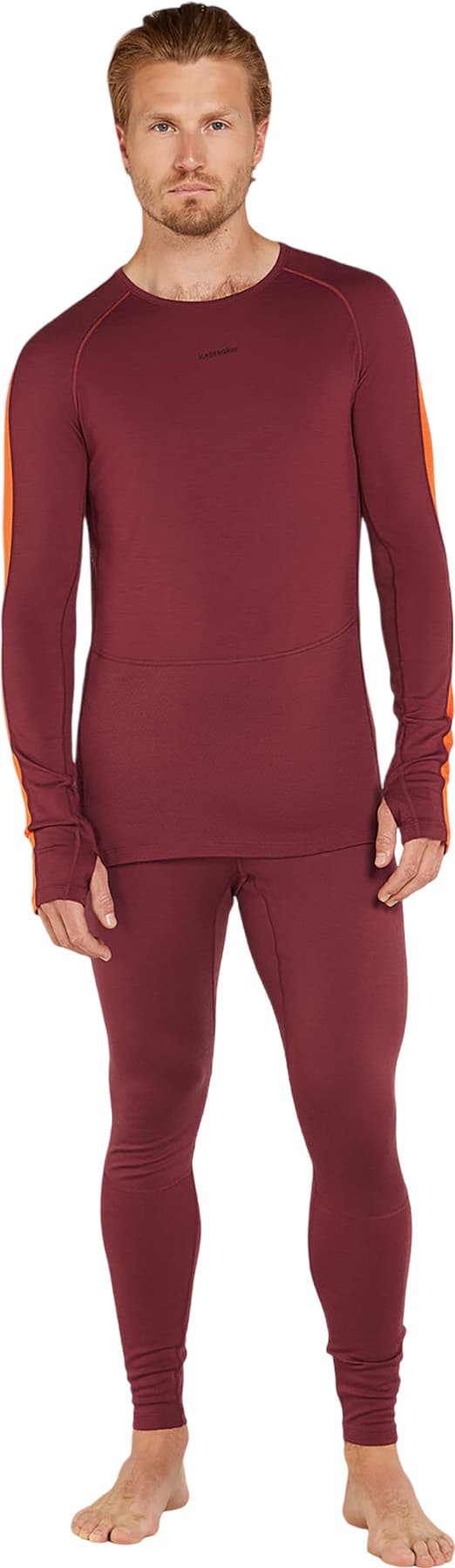 Numéro de l'image de la galerie de produits 2 pour le produit Haut thermique à manches longues et col rond 200 ZoneKnit - Homme