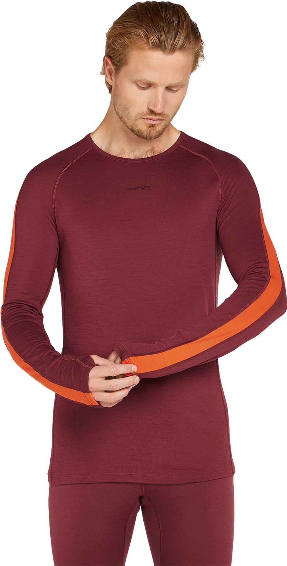 Product image for 200 ZoneKnit Long Sleeve Crewe Thermal Top - Men's