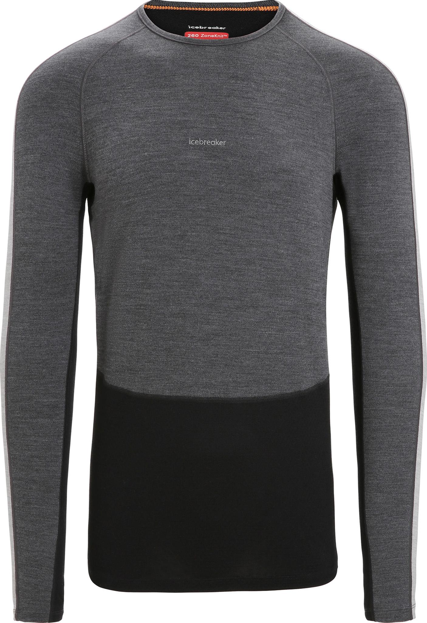 Product gallery image number 1 for product 260 ZoneKnit Merino Long Sleeve Crewe Thermal Top - Men's