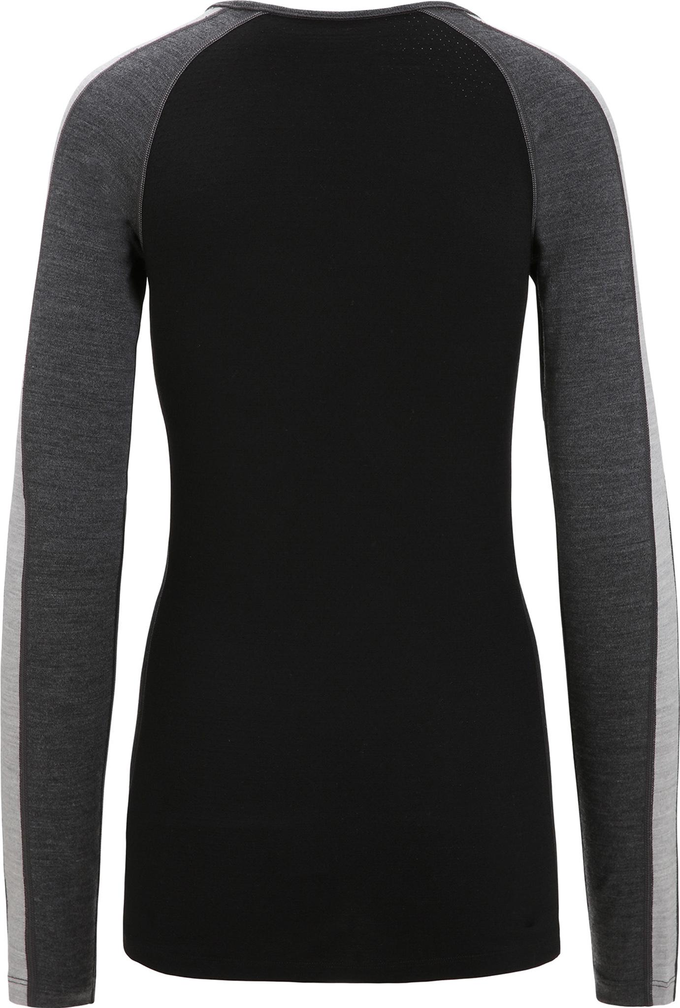 Numéro de l'image de la galerie de produits 3 pour le produit Haut thermique à manches longues et col rond en mérinos 260 ZoneKnit - Femme