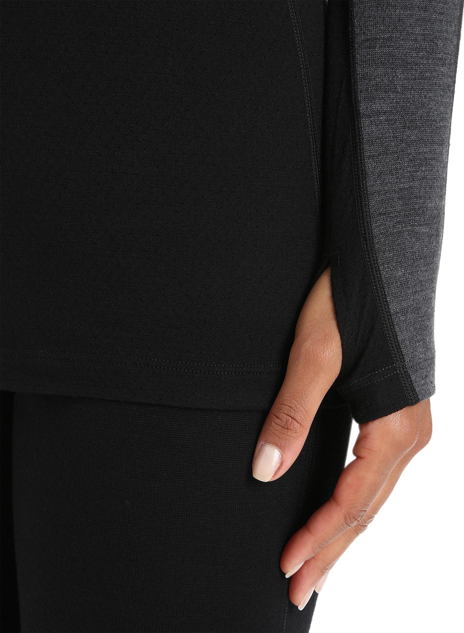 Numéro de l'image de la galerie de produits 7 pour le produit Haut thermique à manches longues et col rond en mérinos 260 ZoneKnit - Femme
