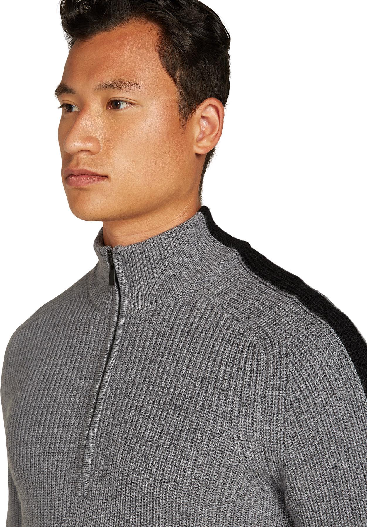 Product gallery image number 5 for product Lodge Merino Long Sleeve Half-Zip Sweater - Men's